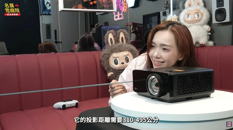 奧圖瑪 Optoma PK230R 4500高流明 4K 雷射短焦投影機 火速開箱實測 中價位帶新戰場神機
