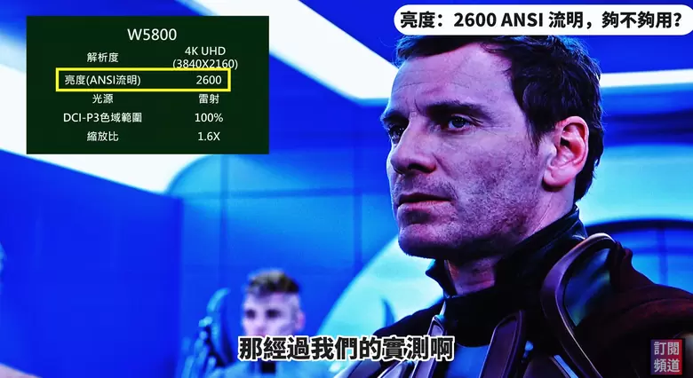 【分享】BenQ 重磅回歸！W5800 導演級色準雷射投影機開箱評測｜實測蓆白幕與菲涅爾抗光幕畫質差異