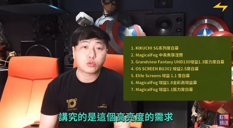 【分享】七款布幕開箱評測｜從蓆白幕到抗光幕，哪一款才是你的命定之選？