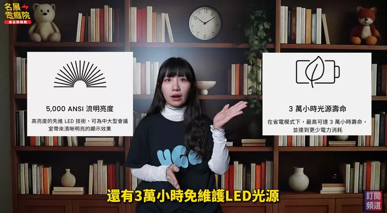 【介紹】5000流明怪獸登場！BenQ LH750 首次開箱｜商用家用都能開燈爽投的高亮LED投影機