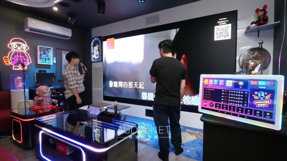 名展音響打造TDG喇叭結合泡泡瑪特風的「響唱玩聚屋」