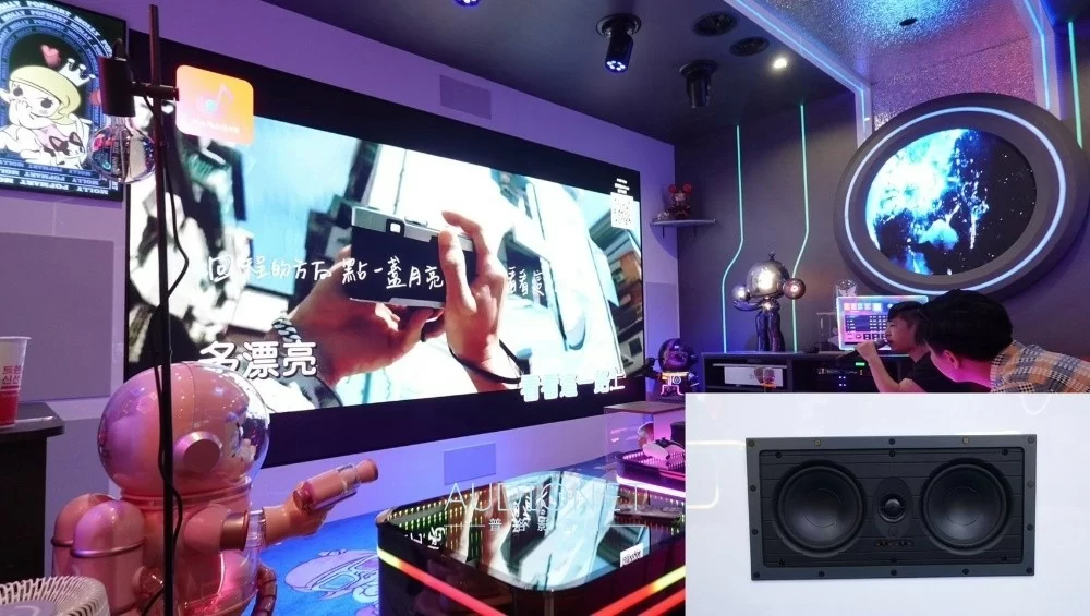 名展音響打造TDG喇叭結合泡泡瑪特風的「響唱玩聚屋」