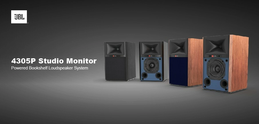 英大公司貨 JBL 4305P 胡桃木 主動式監聽喇叭 / 書架喇叭 英大公司貨 JBL 4305P 胡桃木 主動式監聽喇叭 / 書架喇叭