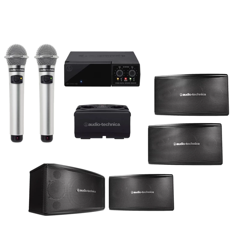 Audio-technica 鐵三角 AT-CLM7000TSX紅外線麥克風+AT-KSP72/KSP52 營業用喇叭