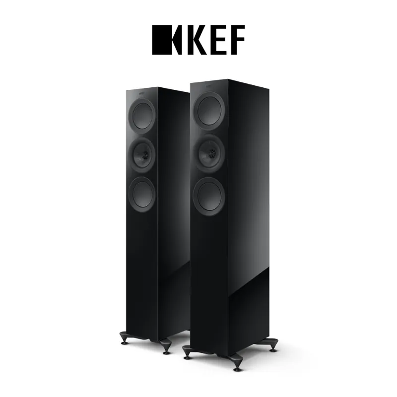 KEF R5 Meta小型三音路落地式揚聲器