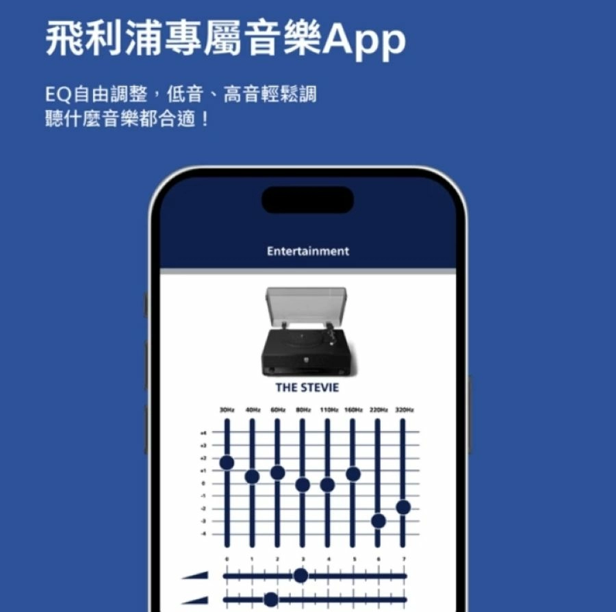 飛利浦 Philips TAV3000 藍牙復古黑膠唱片機 ALL IN ONE