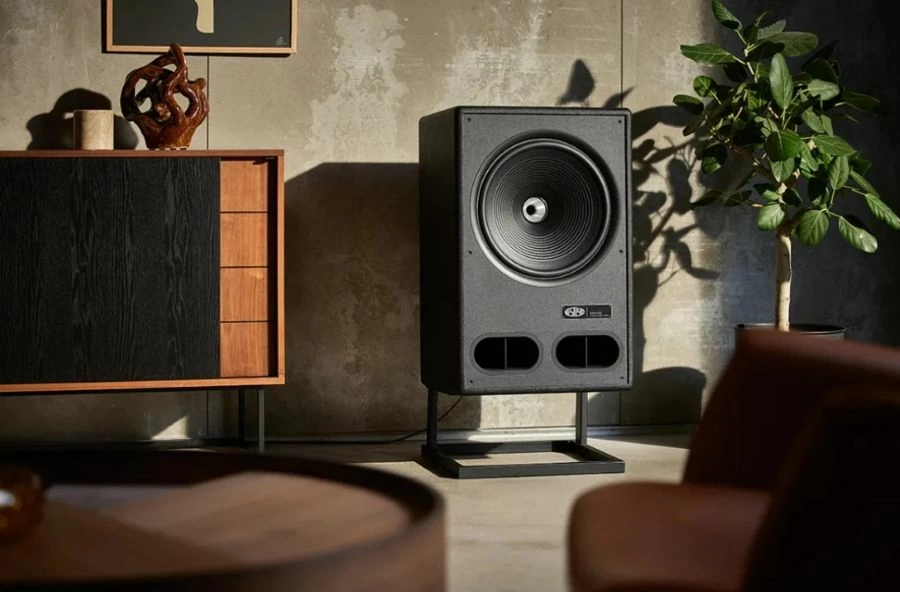 丹麥 Vestlyd 【贈腳架】V15C 15吋 復古書架揚聲器 黑色/橡木色