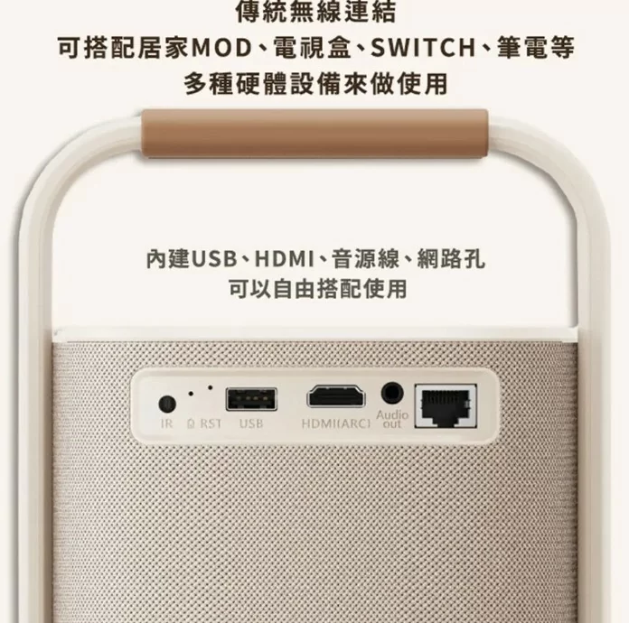 【現貨供應】金沙 YABER T2 GTV 攜帶式微型投影機含收納包