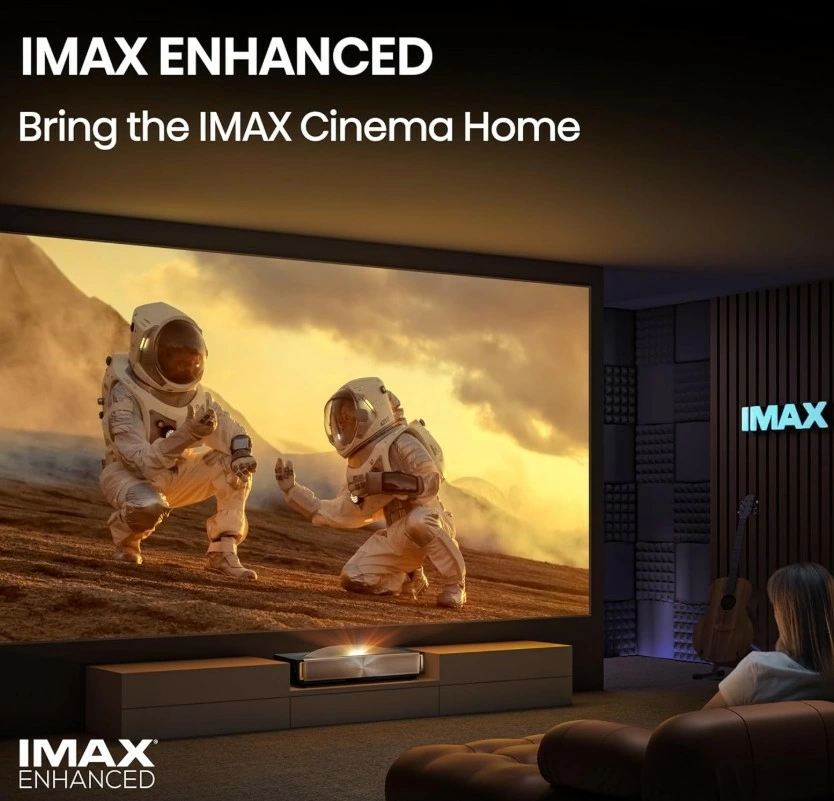 【Hisense】海信 L9Q 旗艦款超短焦三原色雷射4K UHD投影機 5000流明