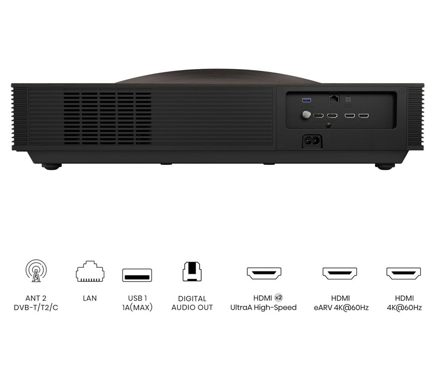 【Hisense】海信 L9Q 旗艦款超短焦三原色雷射4K UHD投影機 5000流明