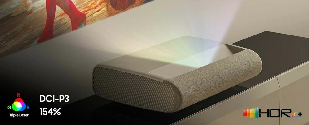 【限時贈100吋抗光幕】三星 SAMSUNG 超短焦雷射 4K 智慧投影機 LPU9D SP-LPU9DSAXXZW