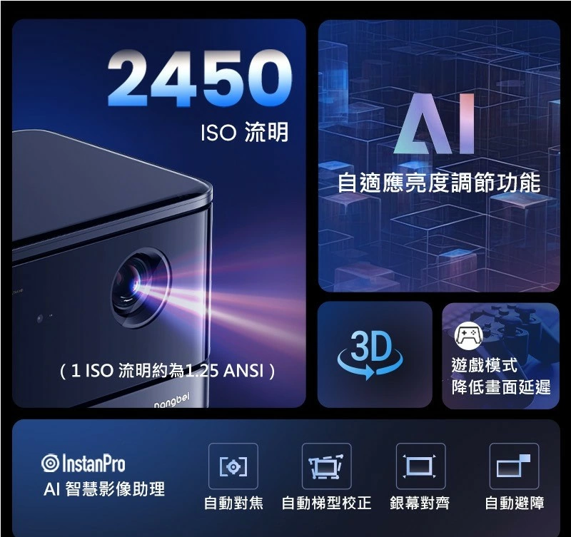 Dangbei MarsPro2 (DBOX02)當貝雷射投影機 加贈JBL聲霸喇叭