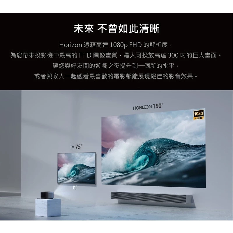 XGIMI Horizon Android TV 智慧投影機