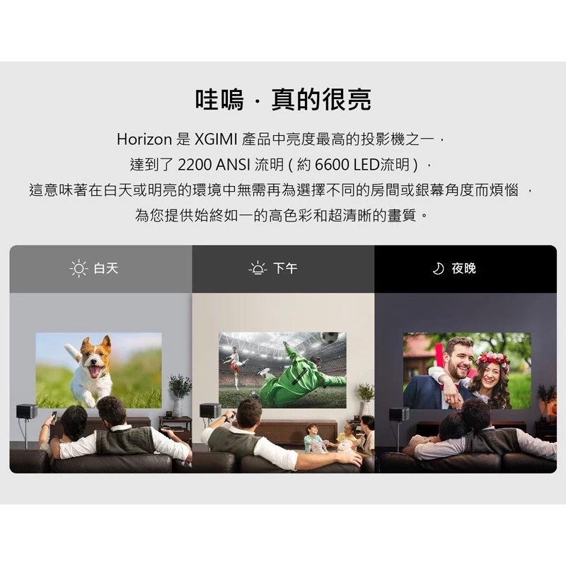 XGIMI Horizon Android TV 智慧投影機