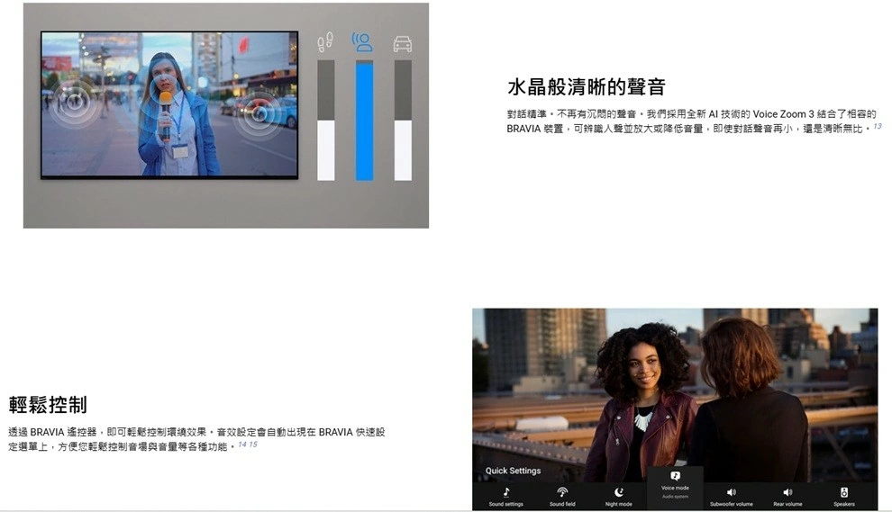 SONY 索尼 BRAVIA Theatre Trio HT-A8 三件式系統喇叭