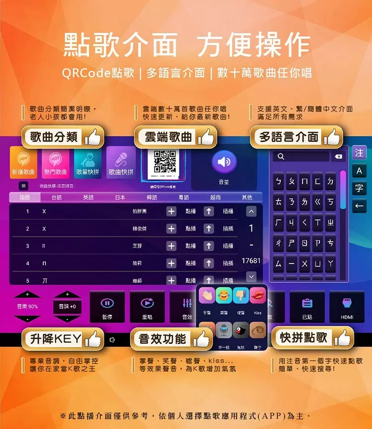 金將科技 G&M KKPAD10.1雲端伴唱機點歌機藍芽K歌音響組/卡拉OK組