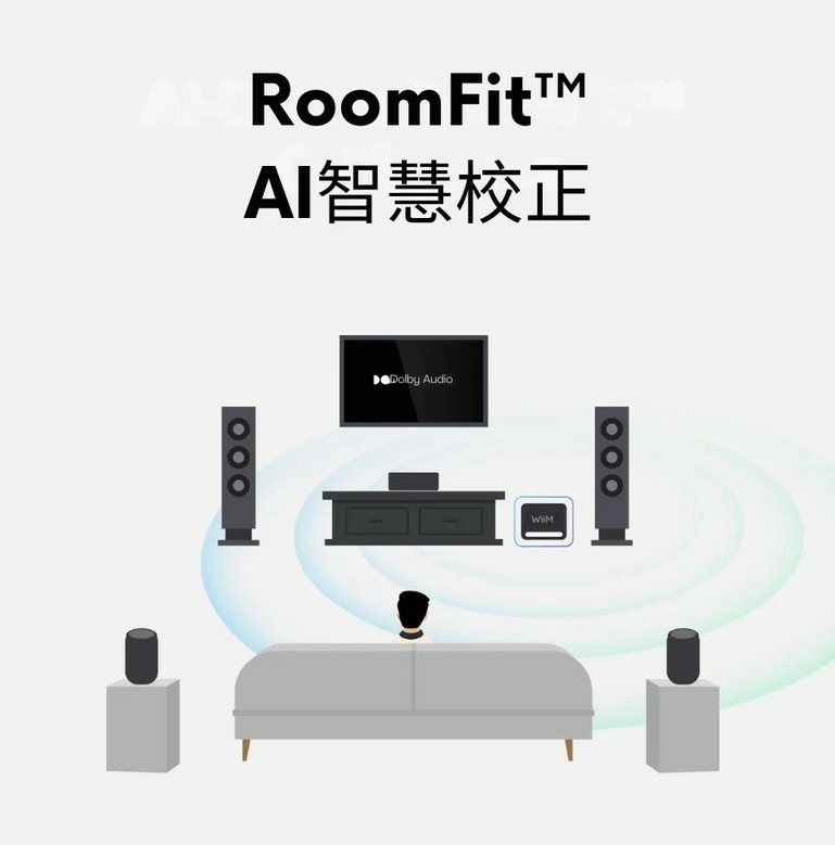 【Wiim】 Sub Pro 8 吋無線智慧重低音揚聲器