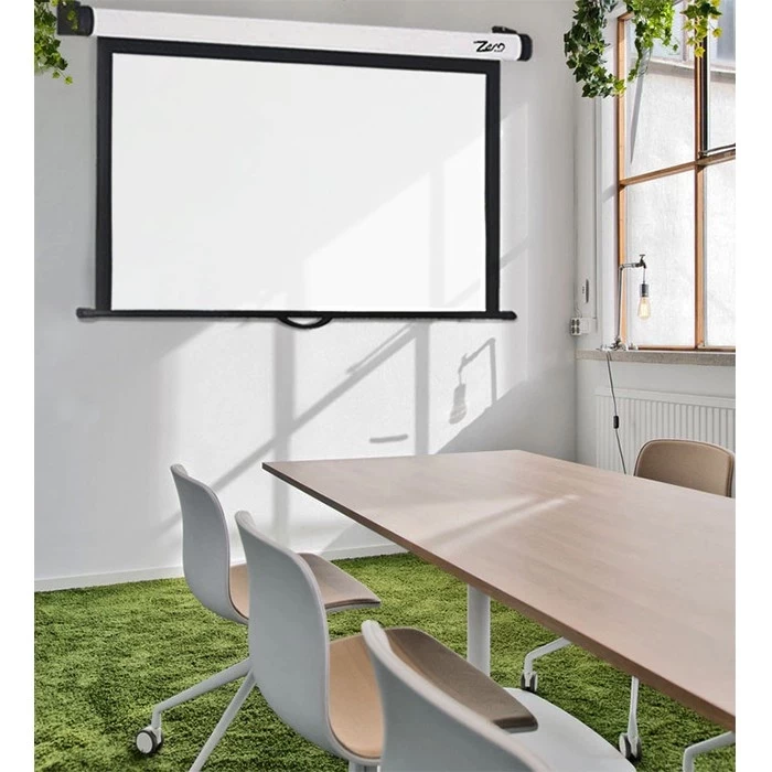 ZERO ZCM-H75/ZCM-H90/ZCM-H100 75吋/90吋/100吋 豪華型手拉布幕 MIT台灣製造