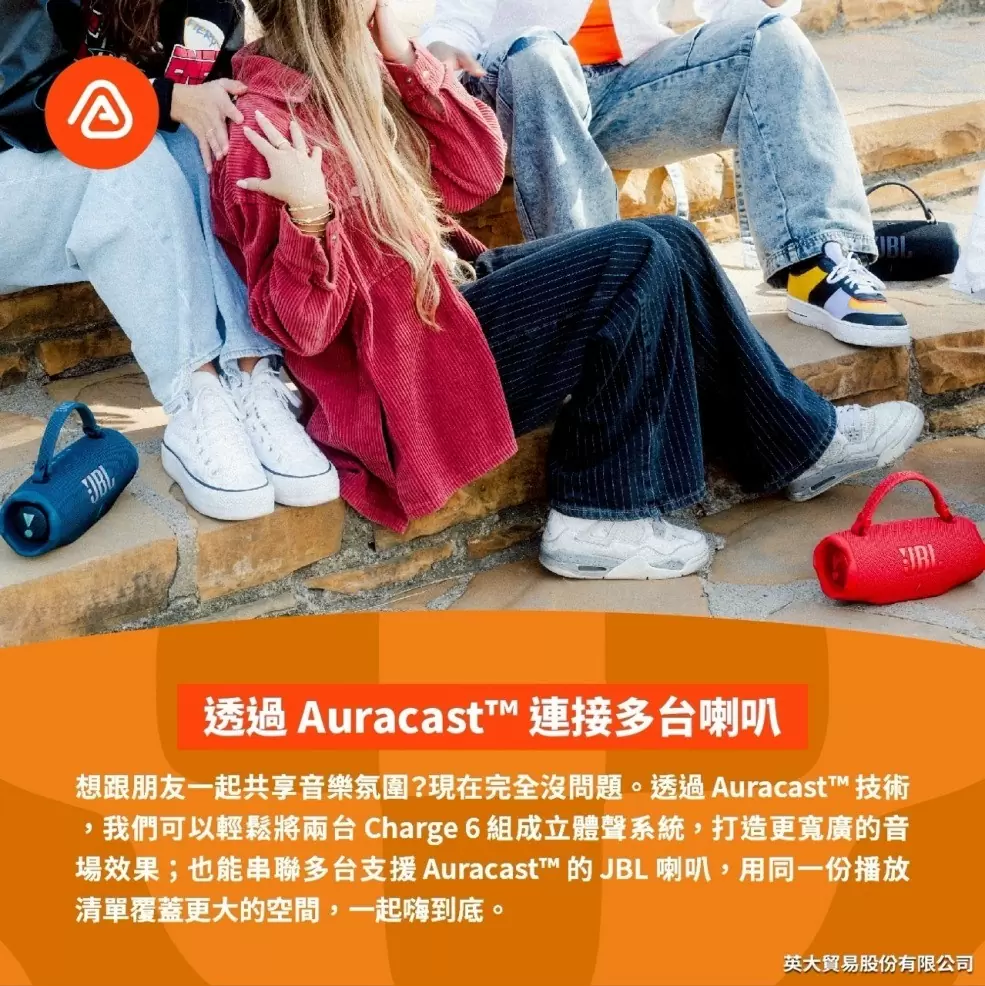 JBL Charge 6 防水攜帶式藍芽喇叭 公司貨享保固