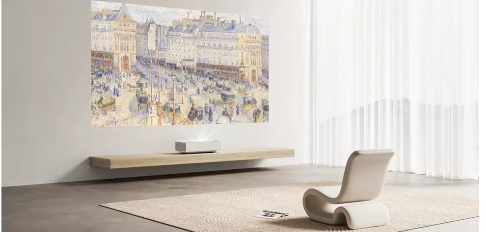 贈輕巧型聲霸和重低音】XGIMI AURA 2 超短焦雷射大電視 內建Google TV