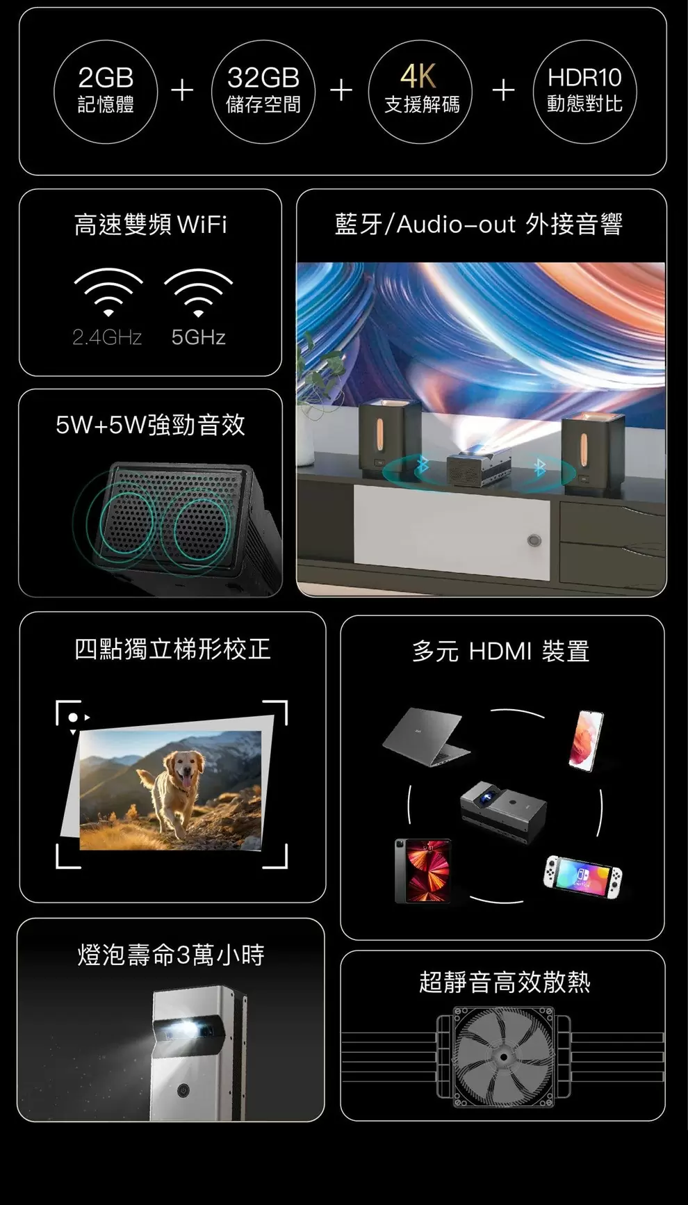 【OVO】Neo超短焦無框電視 KS1