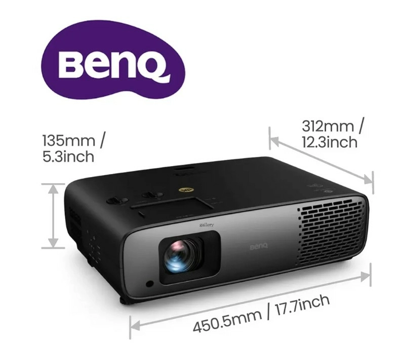 BENQ W4100i 4K 家庭劇院投影機 AI 智慧色準導演機 贈馬歇爾藍芽耳機