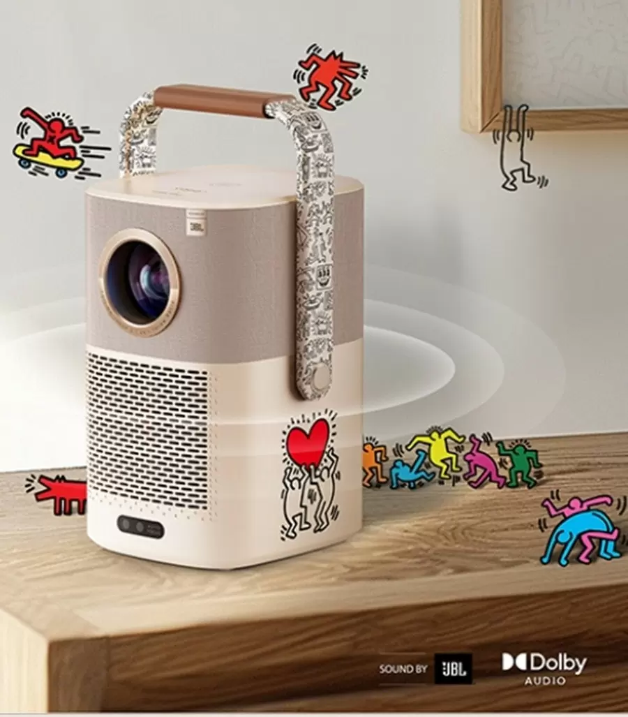 金沙 YABER T2 PLUS 聯名款 (附電視棒) 隨身投影機