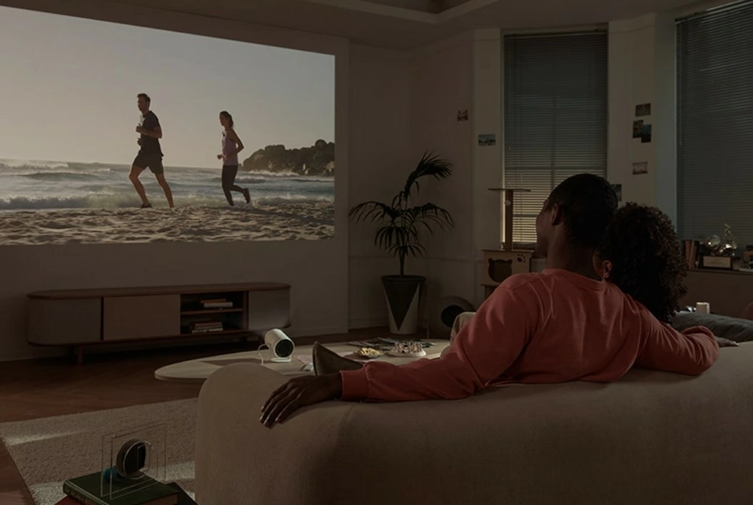 【SAMSUNG 三星】 第二代 The Freestyle 微型智慧投影機 SP-LFF3CLAXXZW