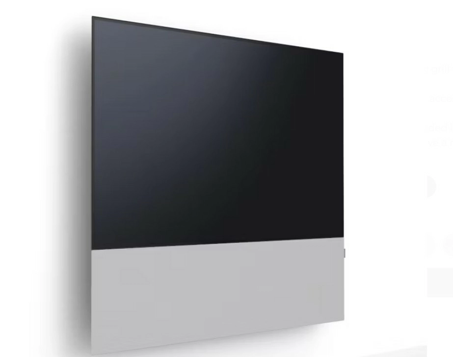 Canvas 丹麥 HiFi Stereo一體式音響 原色面罩 可完美銜接55-85吋電視 (壁掛與落地兩種選擇) - 賣場不含電視