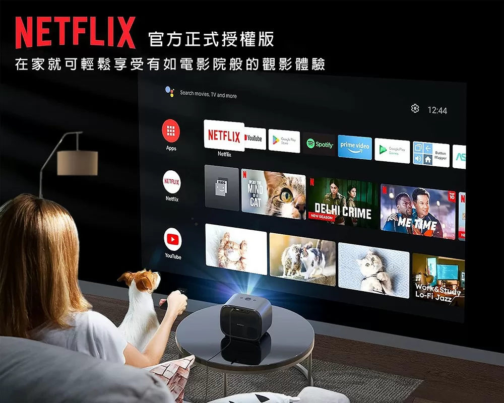 UMST 優美視4K Android TV 投影電視 UTV-1 贈攜帶包+腳架